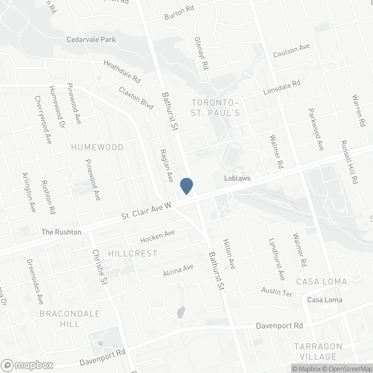 1303 - 1486 BATHURST STREET, Toronto, Ontario M5P 3G9